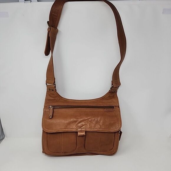 Fossil Purse Handbag Shoulder Vintage Y2K Brown Leather - Picture 2 of 16